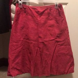 Nice lined skirt with pockets